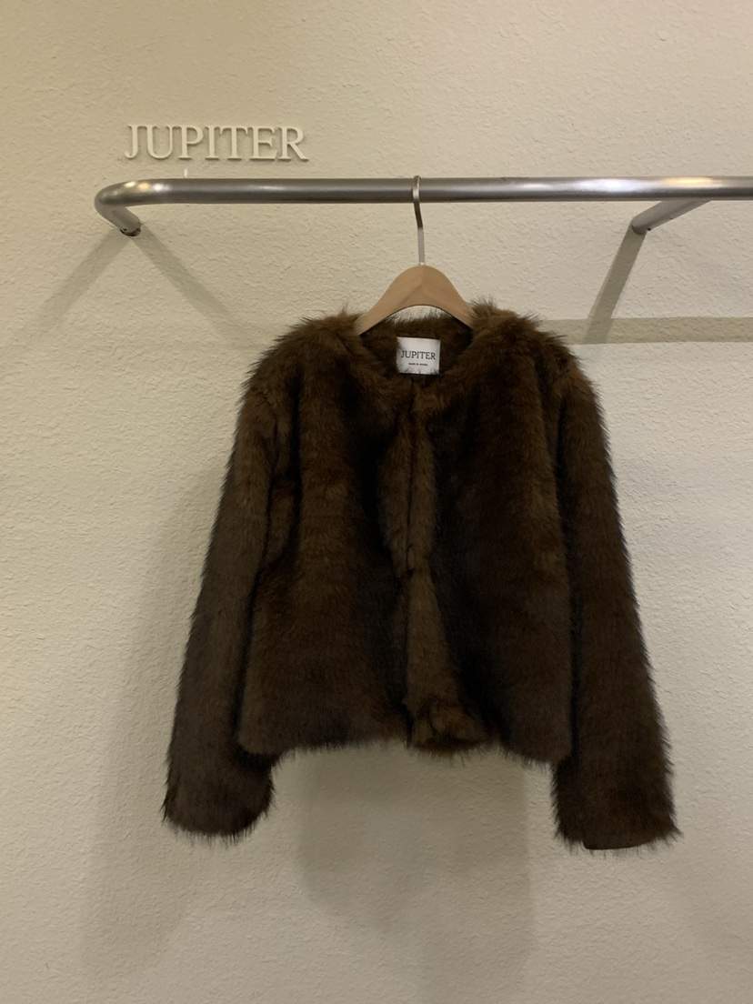 JUPITER韓國代購㊣女裝新款休閑推薦人氣時尚熱賣職業短款大衣JUPITER短款大衣