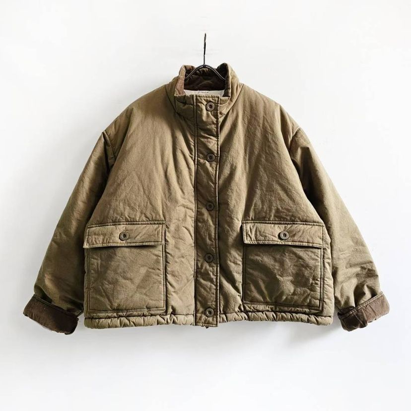 PUCO韓國直郵㊣女士新款職業25秋冬休閑熱賣時尚夾克高領夾棉PUCO夾克