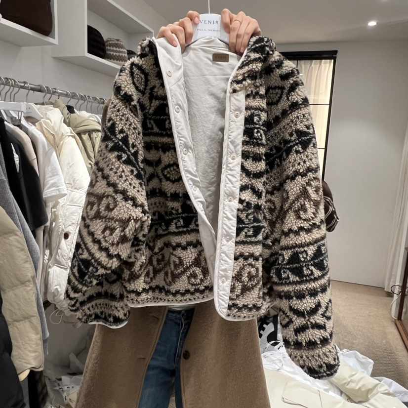 VENIR-a東大門㊣直郵女裝新品推薦職業休閑25秋冬衛衣抓絨VENIR-a衛衣