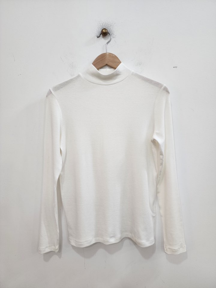 LE MIU東大門㊣代購女士新款職業推薦時尚長袖T恤羊毛高領LE_MIU長袖T恤