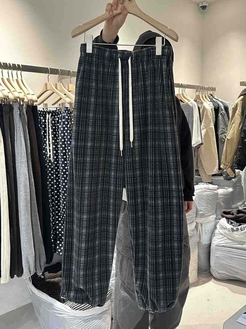 PEPPER-L韓國直郵㊣女裝新品真品25秋冬推薦熱賣休閑褲加絨PEPPER休閑褲