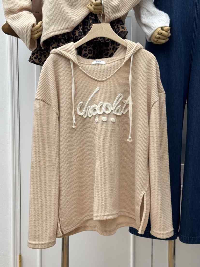 RE:FRESH-L韓國代購㊣女士新品休閑真品推薦熱賣時尚長袖T恤RE:FRESH長袖T恤