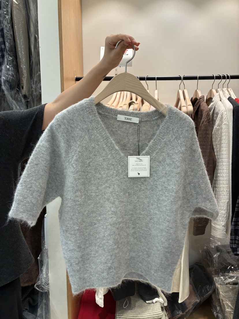 TORRE東大門㊣代購女士新品推薦熱賣時尚25秋冬針織衫安哥拉TORRE針織衫