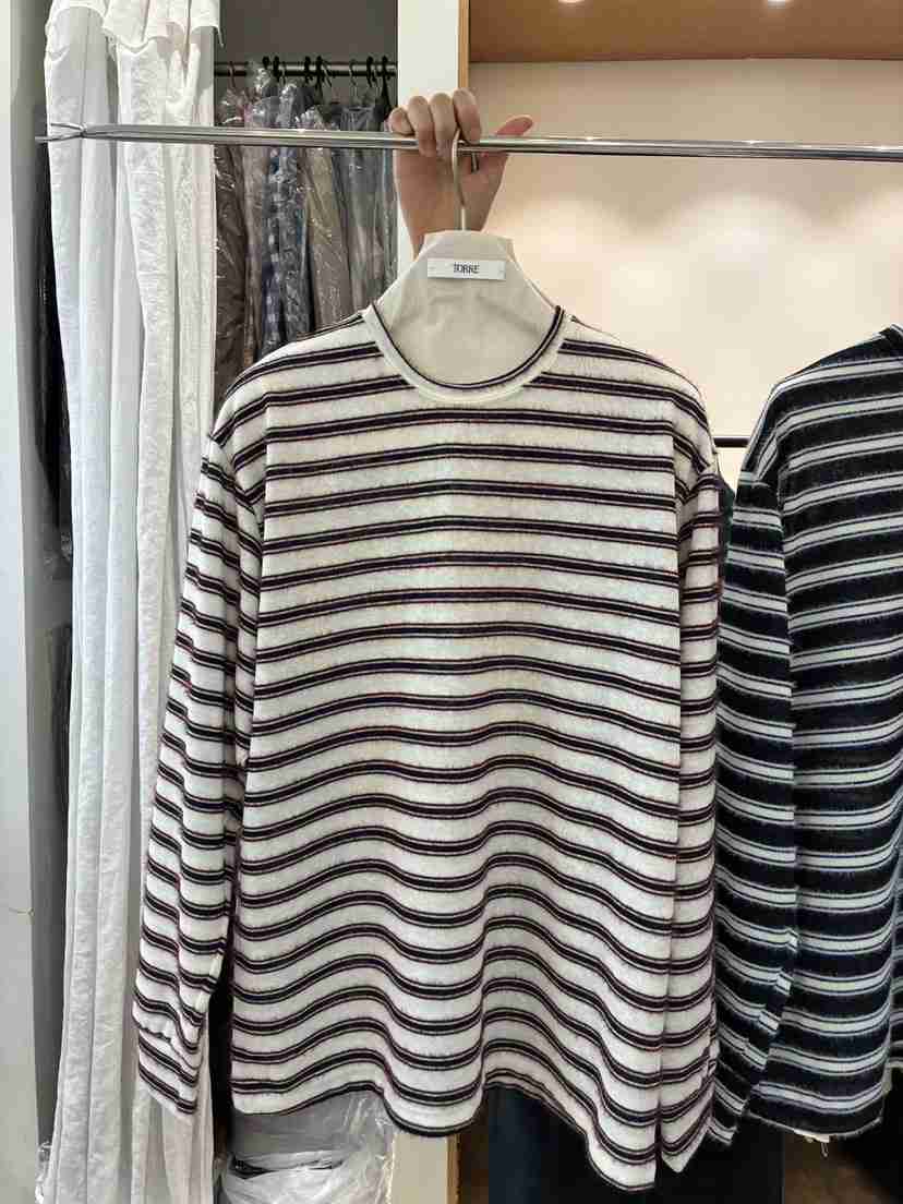 TORRE韓國代購㊣女裝新品真品25秋冬休閑人氣時尚職業長袖T恤TORRE長袖T恤