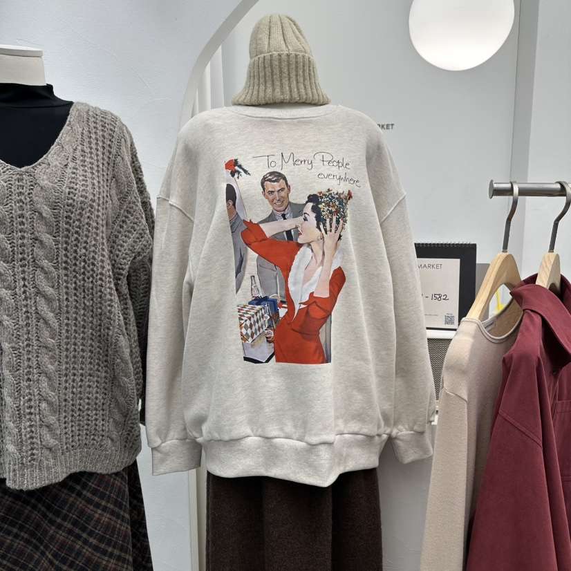 GOLDEN MARKET東大門㊣直郵女裝新款休閑推薦人氣衛衣加絨GOLDEN MARKET衛衣