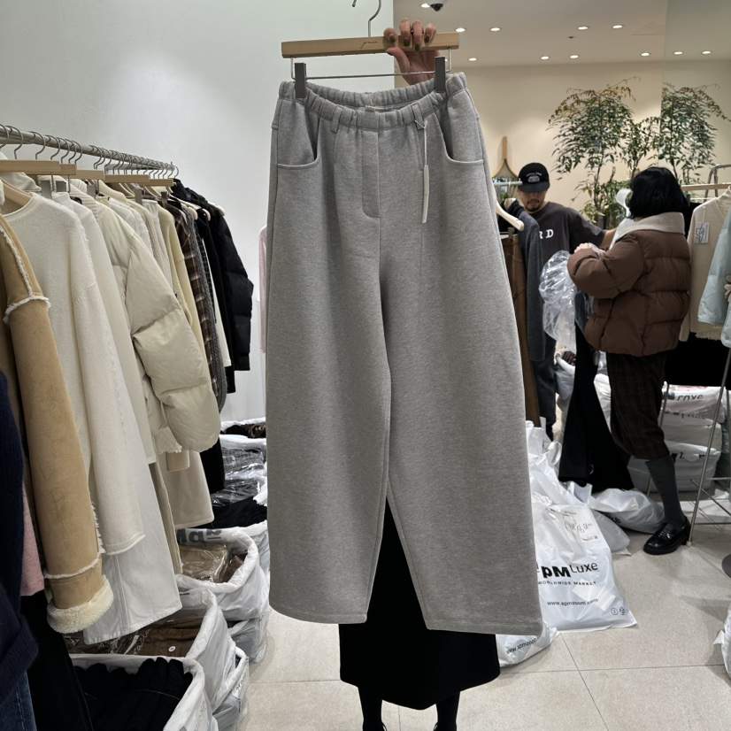 GRACIA東大門㊣代購女士新品休閑職業25秋冬人氣休閑褲加絨GRACIA休閑褲