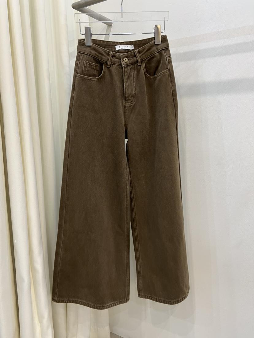 BILLION-L東大門㊣代購女裝新品推薦人氣25秋冬熱賣牛仔褲BILLION-L牛仔褲