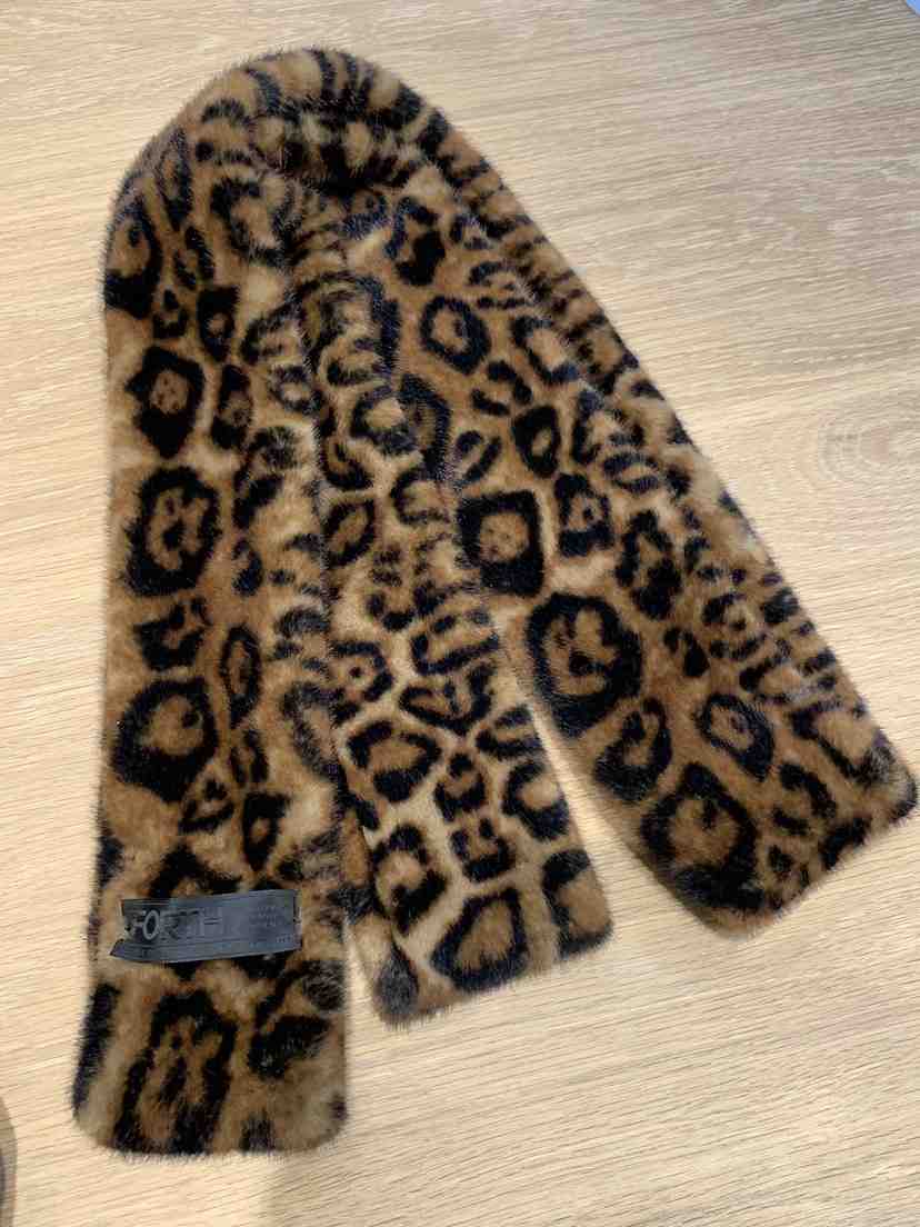 FORTH韓國直郵㊣女裝新品職業真品人氣推薦圍巾披肩豹紋圍巾FORTH圍巾/披肩