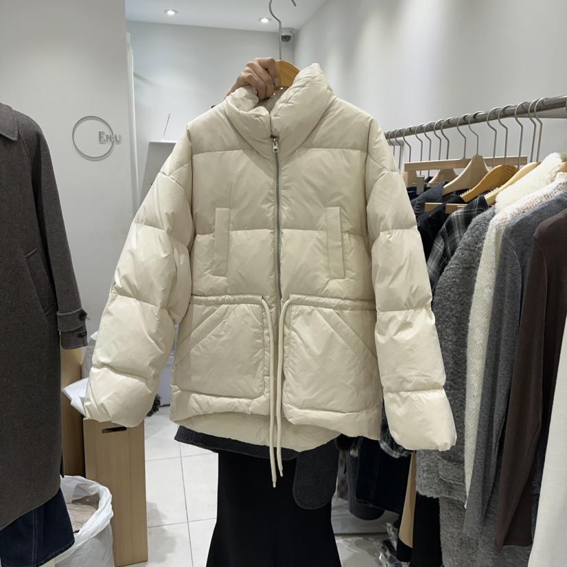 EN.U東大門㊣直郵女裝新品人氣時尚熱賣推薦25秋冬短款羽絨服EN.U短款羽絨服