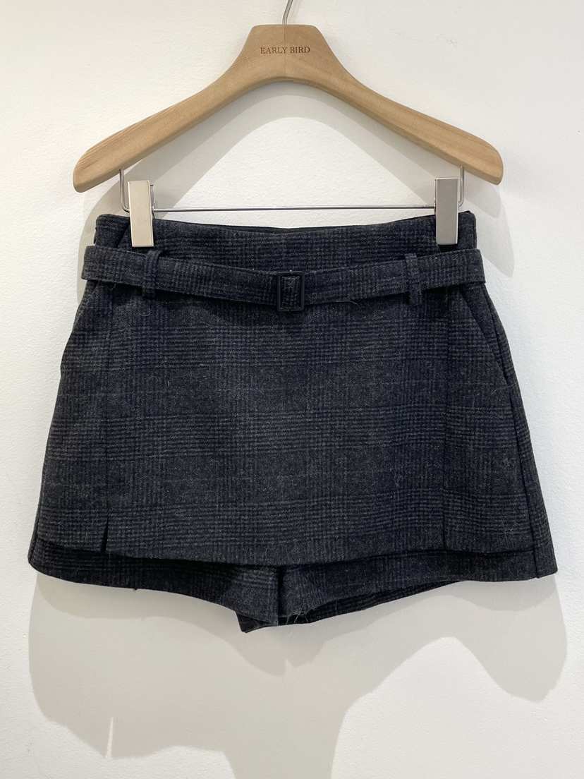 OBSESS韓國直郵㊣女裝新品真品休閑推薦25秋冬熱賣裙褲含腰帶OBSESS/EARLY BIRD裙褲