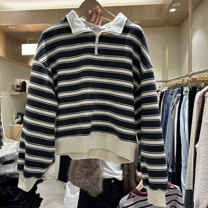 VINTAGE VIBE東大門㊣直郵女裝新款休閑時尚推薦25秋冬衛衣加絨VINTAGE VIBE衛衣