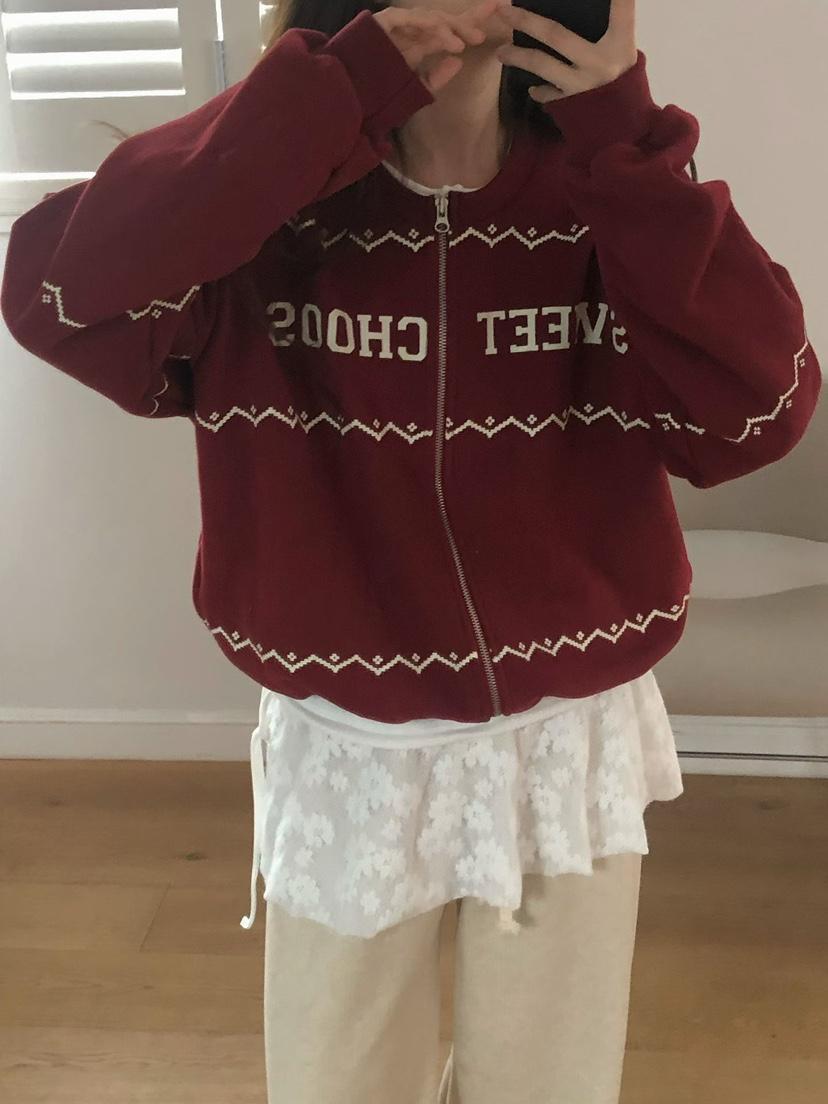 ONDO-P東大門㊣直郵女士新品人氣真品25秋冬休閑推薦職業衛衣ONDO-P衛衣