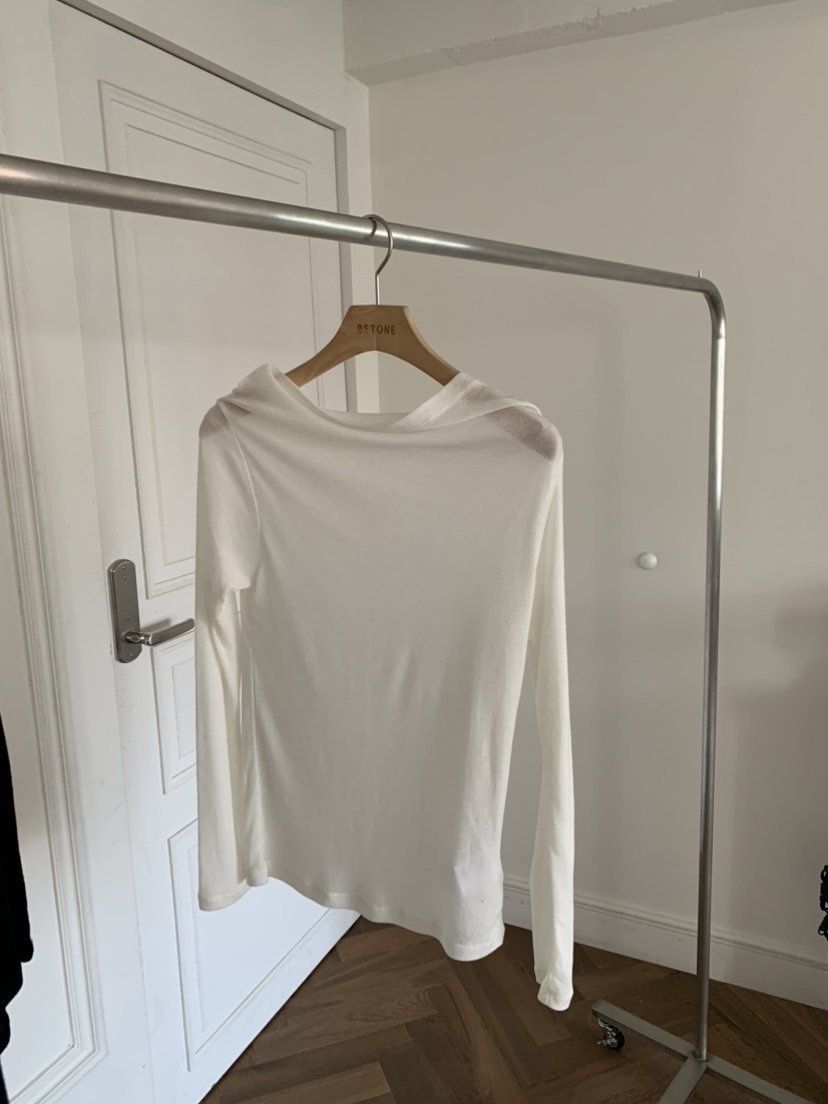 BETONE韓國直郵㊣女士新品人氣25秋冬職業真品時尚長袖T恤透明BETONE長袖T恤