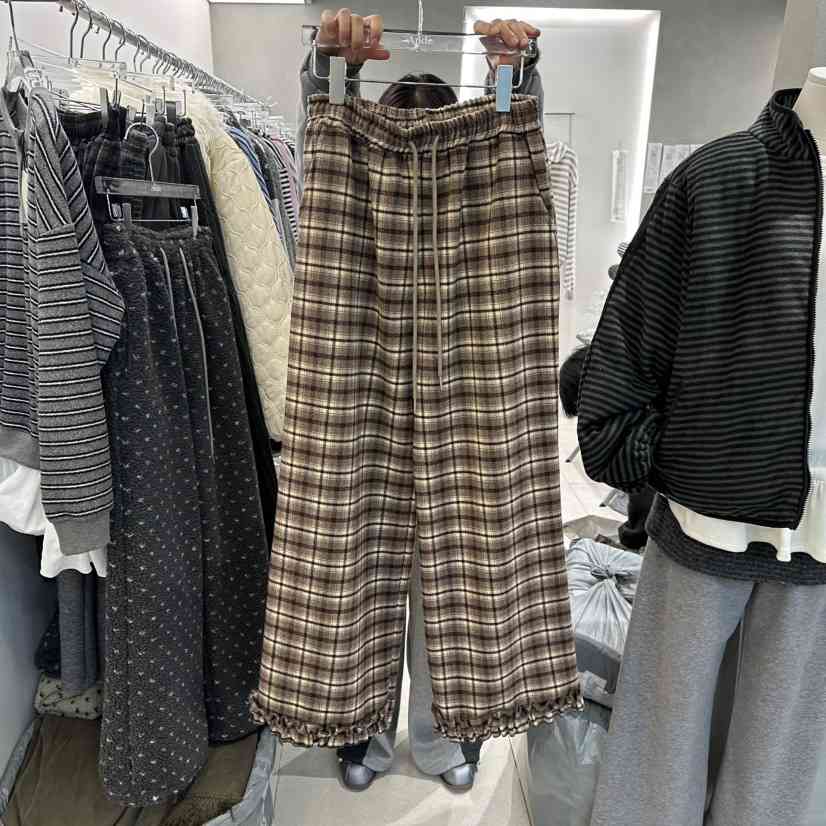 ANDE韓國直郵㊣女裝新款人氣25秋冬職業休閑時尚推薦休閑褲Ande休閑褲