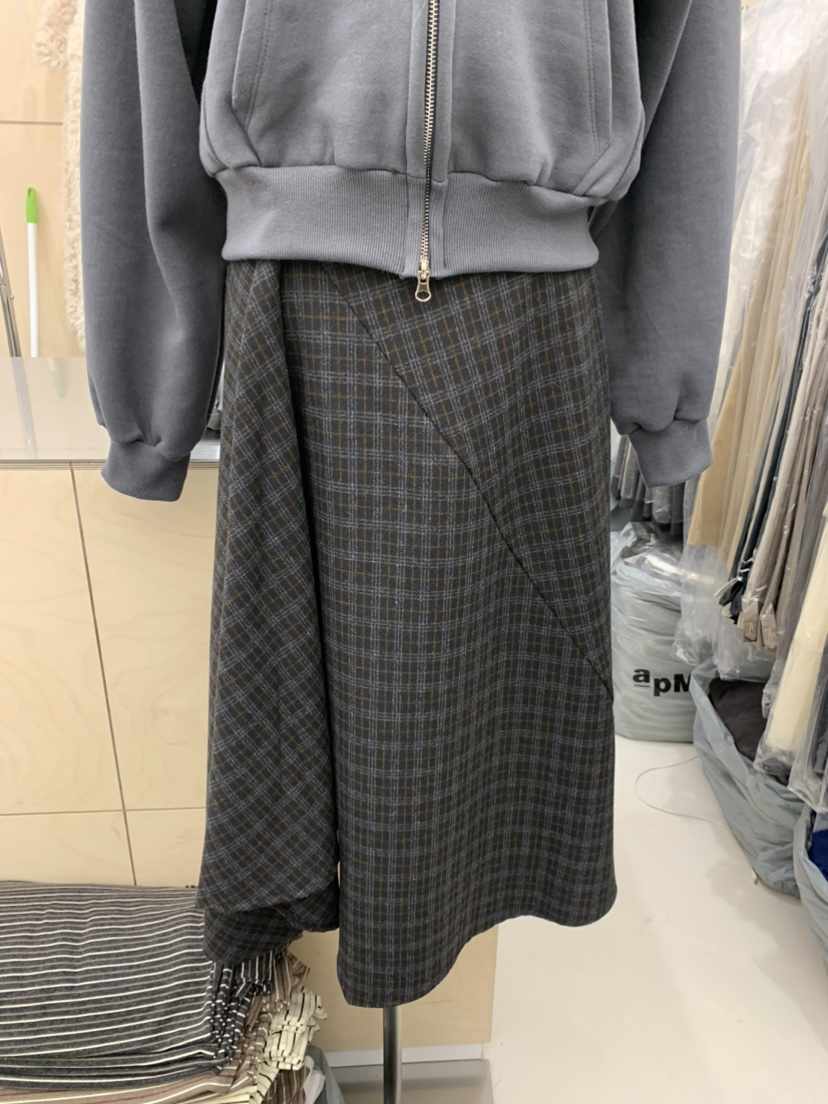 ESCHER東大門㊣實拍女裝新款職業25秋冬人氣推薦熱賣休閑長裙ESCHER長裙