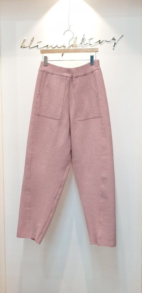 BLING BLING-S韓國直郵㊣女士新品休閑熱賣推薦休閑褲針織褲BLING BLING-S休閑褲