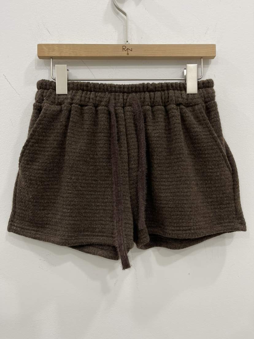 REIZ韓國代購㊣女士新款25秋冬熱賣推薦人氣時尚休閑短褲羊毛REIZ短褲
