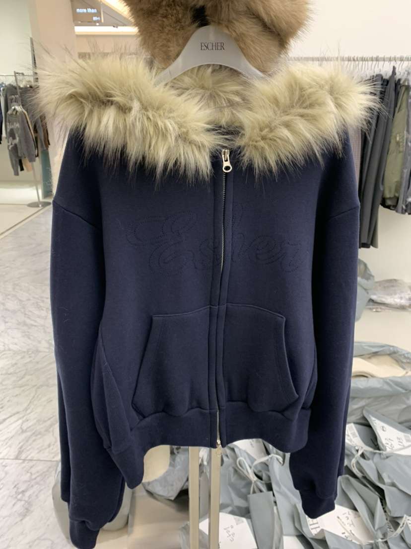 ESCHER東大門㊣實拍女裝新品推薦熱賣人氣時尚休閑夾克拉鏈ESCHER夾克