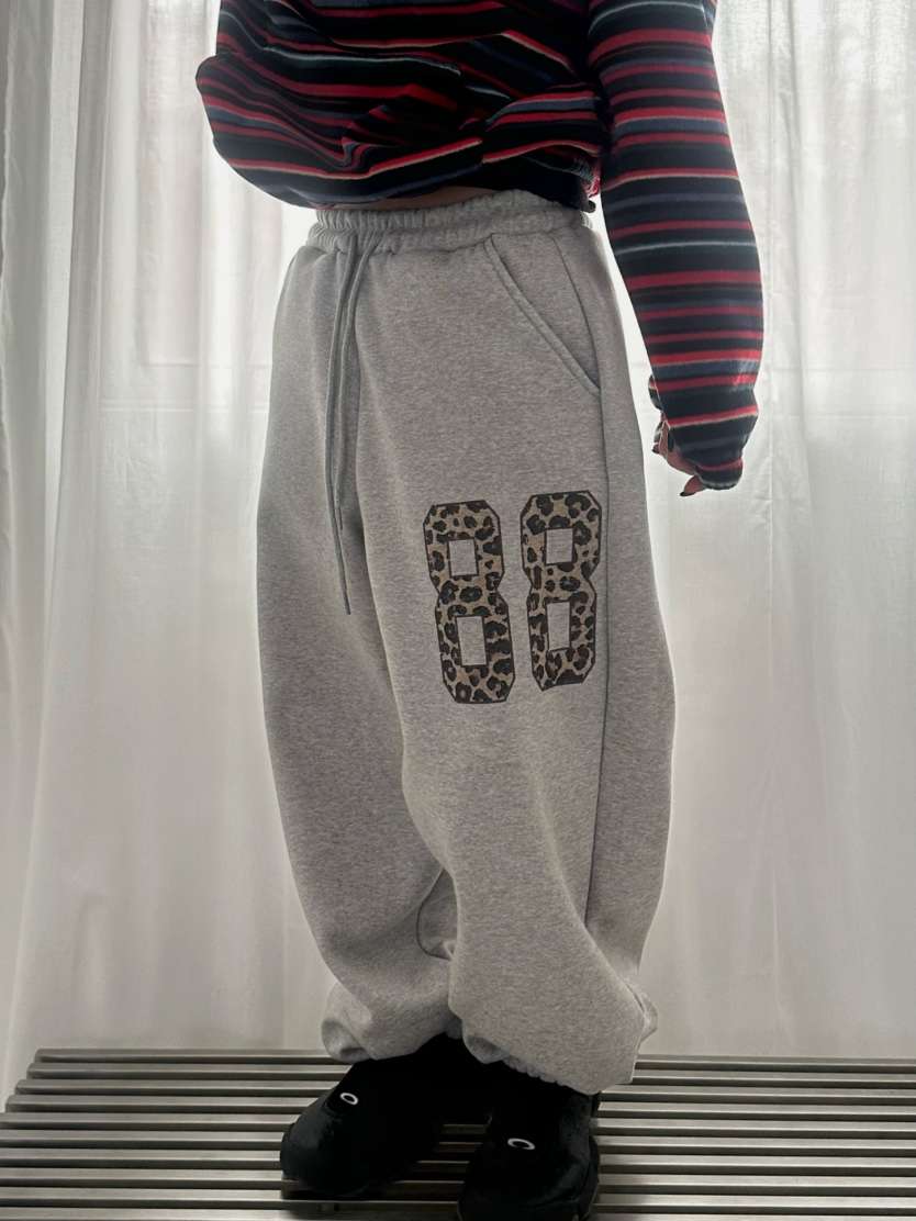 BYRING東大門㊣實拍女士新品25秋冬人氣熱賣休閑褲皮褲貂皮BYRING休閑褲