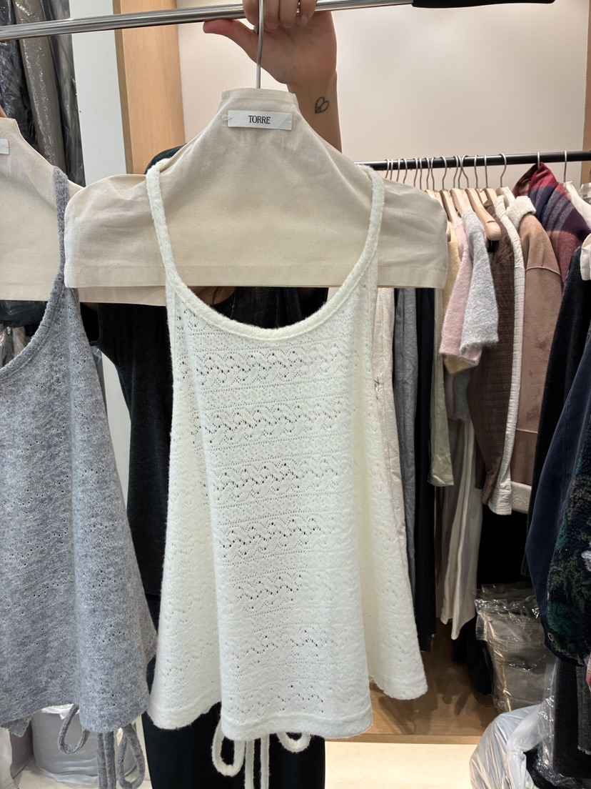 TORRE東大門㊣實拍女士新款人氣休閑熱賣時尚25秋冬吊帶背心蕾絲TORRE吊帶/背心