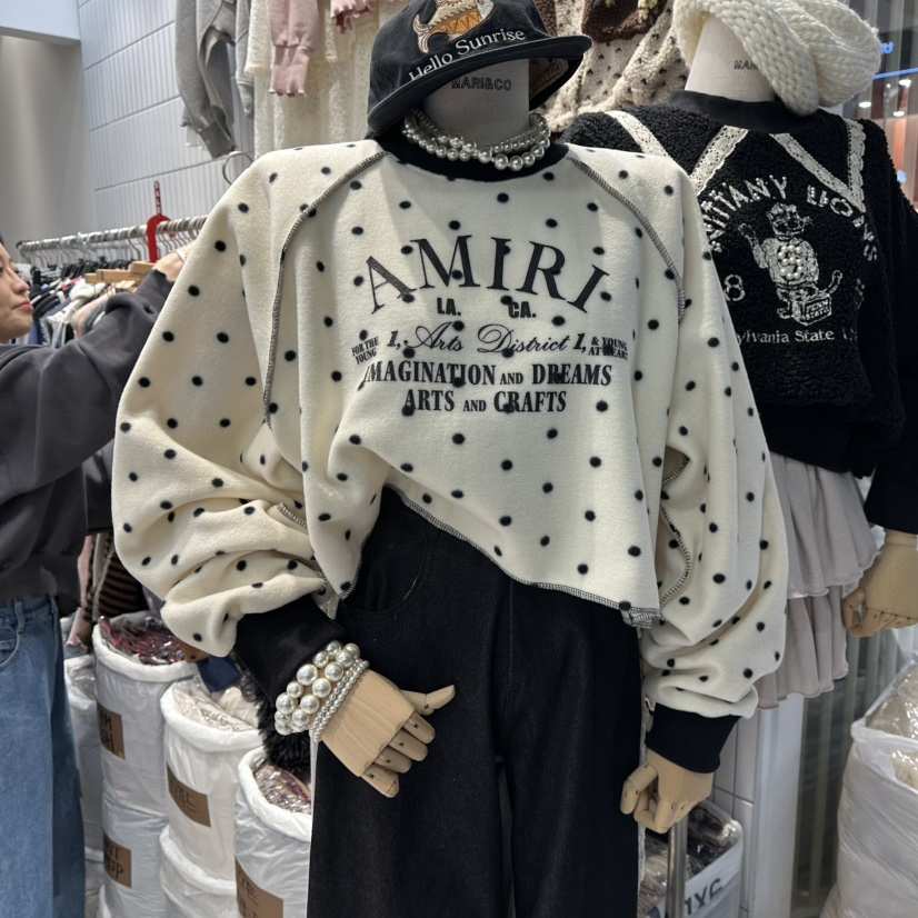 MARI CO東大門㊣代購女士新品休閑25秋冬人氣職業熱賣衛衣MARI CO衛衣