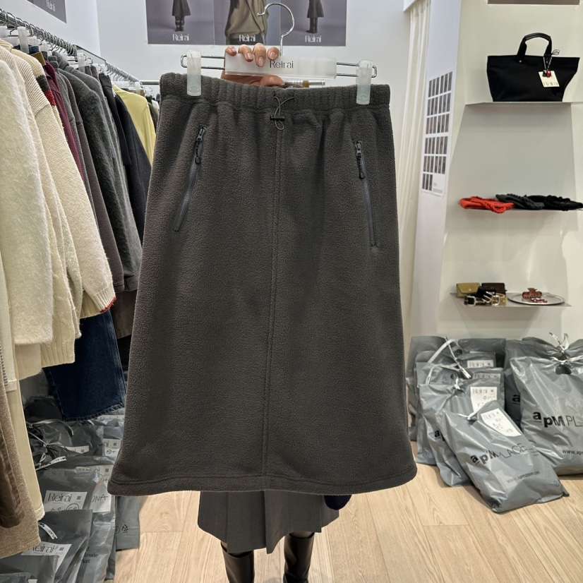 REIRAI韓國代購㊣女士新款休閑時尚熱賣職業人氣半身裙中短裙Reirai半身裙/中短裙