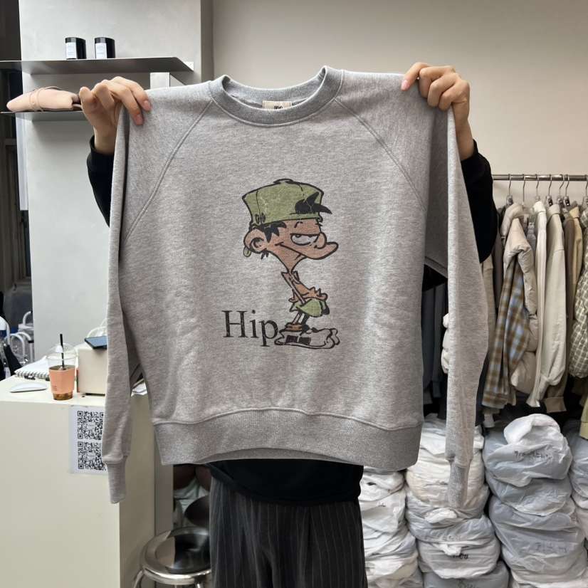 LEESEED-A韓國直郵㊣女裝新款熱賣時尚職業人氣25秋冬衛衣加絨SEeD/LEESEED衛衣