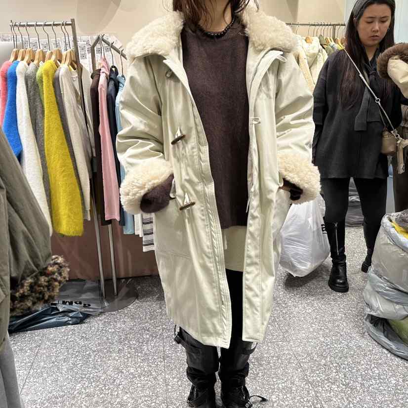 SOF東大門㊣實拍女裝新款人氣休閑熱賣時尚長款羽絨服兜帽雙層SOF長款羽絨服