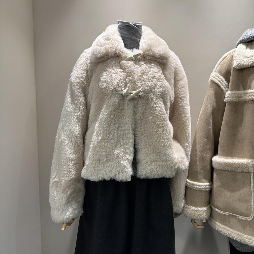 SOF韓國直郵㊣女士新品時尚職業人氣休閑25秋冬熱賣夾克毛皮SOF夾克