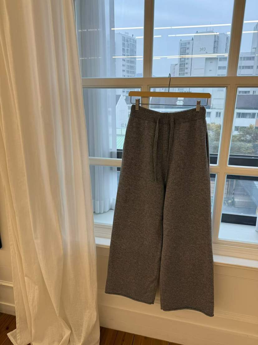 TUG韓國代購㊣女士新品熱賣推薦職業人氣休閑時尚休閑褲針織褲TUG休閑褲