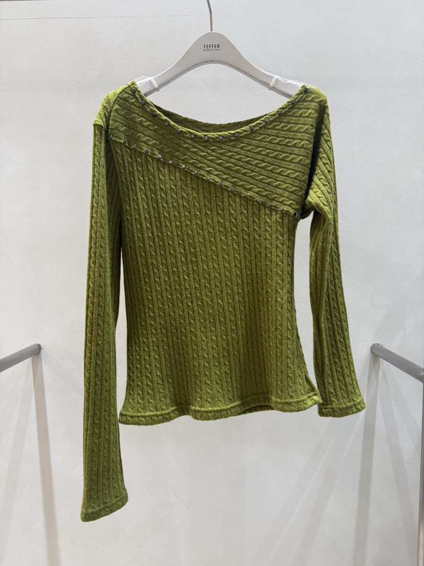 FEFFER東大門㊣直郵女裝新品人氣休閑25秋冬熱賣時尚針織衫FEFFER針織衫