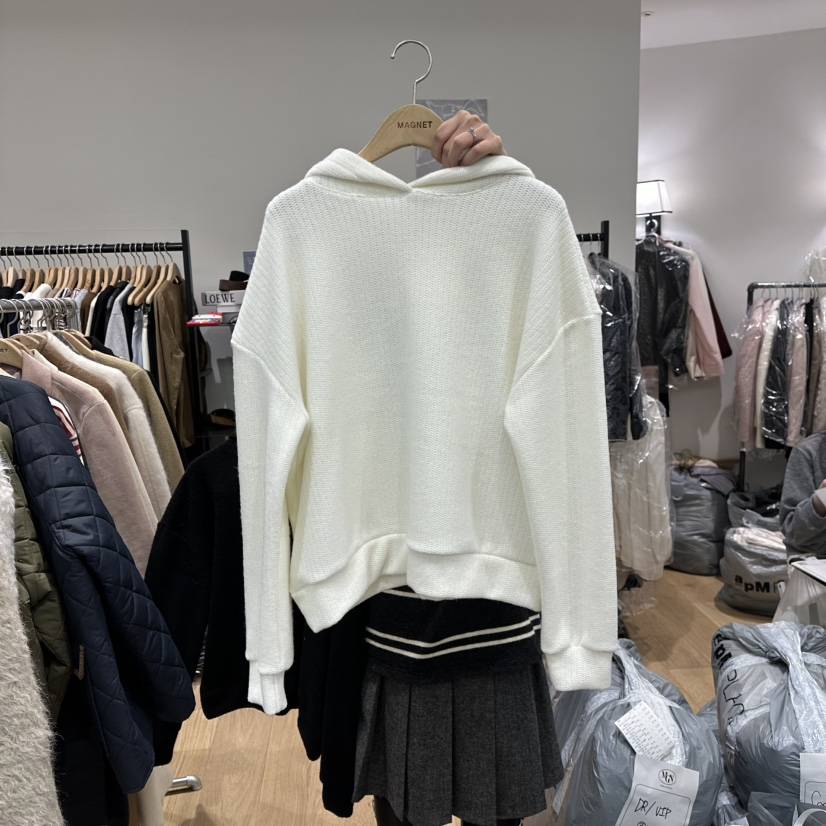 M.G.N韓國代購㊣女裝新品職業時尚推薦休閑熱賣衛衣連帽衫MAGNET衛衣