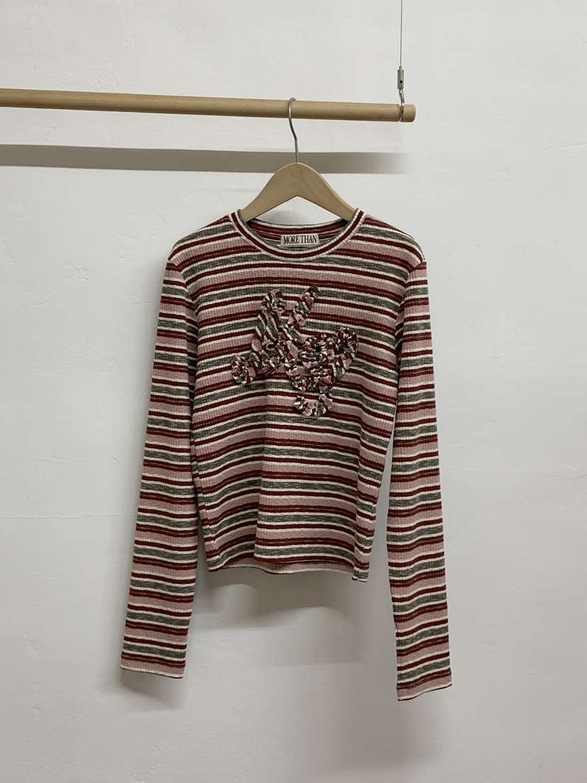 MORE THAN-P東大門㊣代購女士新品熱賣人氣職業推薦長袖T恤MORE THAN長袖T恤
