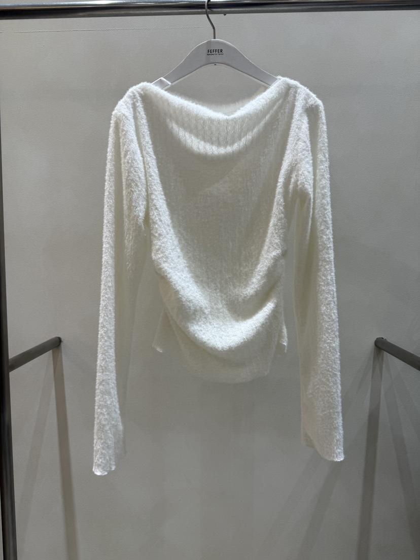 FEFFER東大門㊣直郵女士新款時尚25秋冬推薦熱賣針織衫羊駝FEFFER針織衫