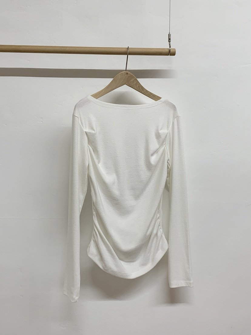 MORE THAN-P韓國代購㊣女裝新品時尚熱賣推薦25秋冬長袖T恤MORE THAN長袖T恤