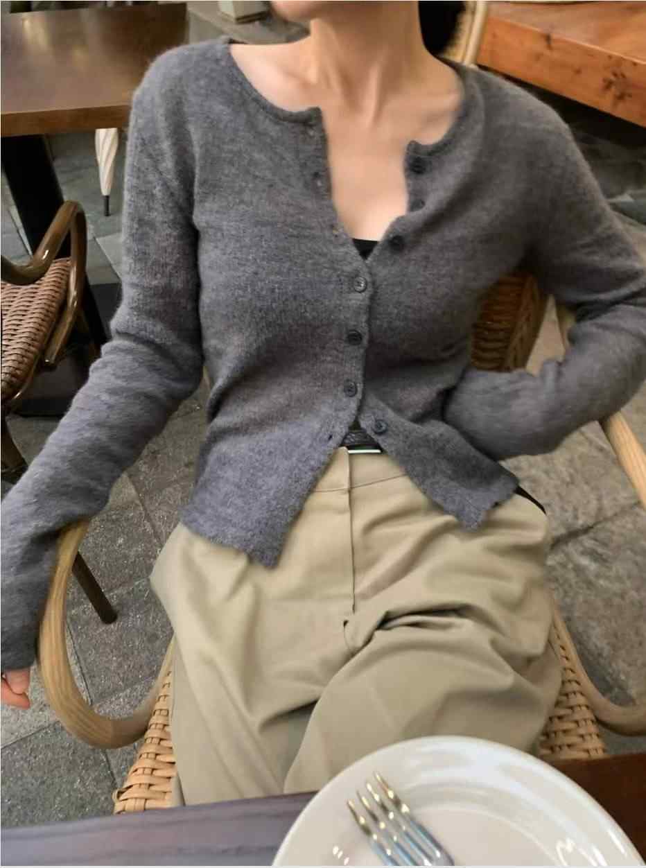 WEARRAW東大門㊣代購女裝新品熱賣時尚推薦人氣休閑針織衫羊駝WEARRAW針織衫