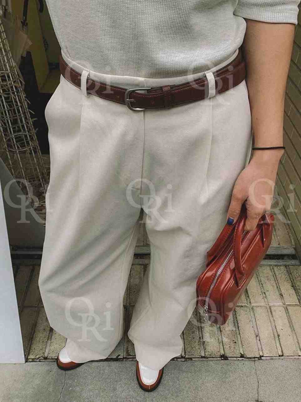 O-RI-오리-T東大門㊣實拍女士新品推薦職業熱賣25秋冬腰帶O-RI腰帶