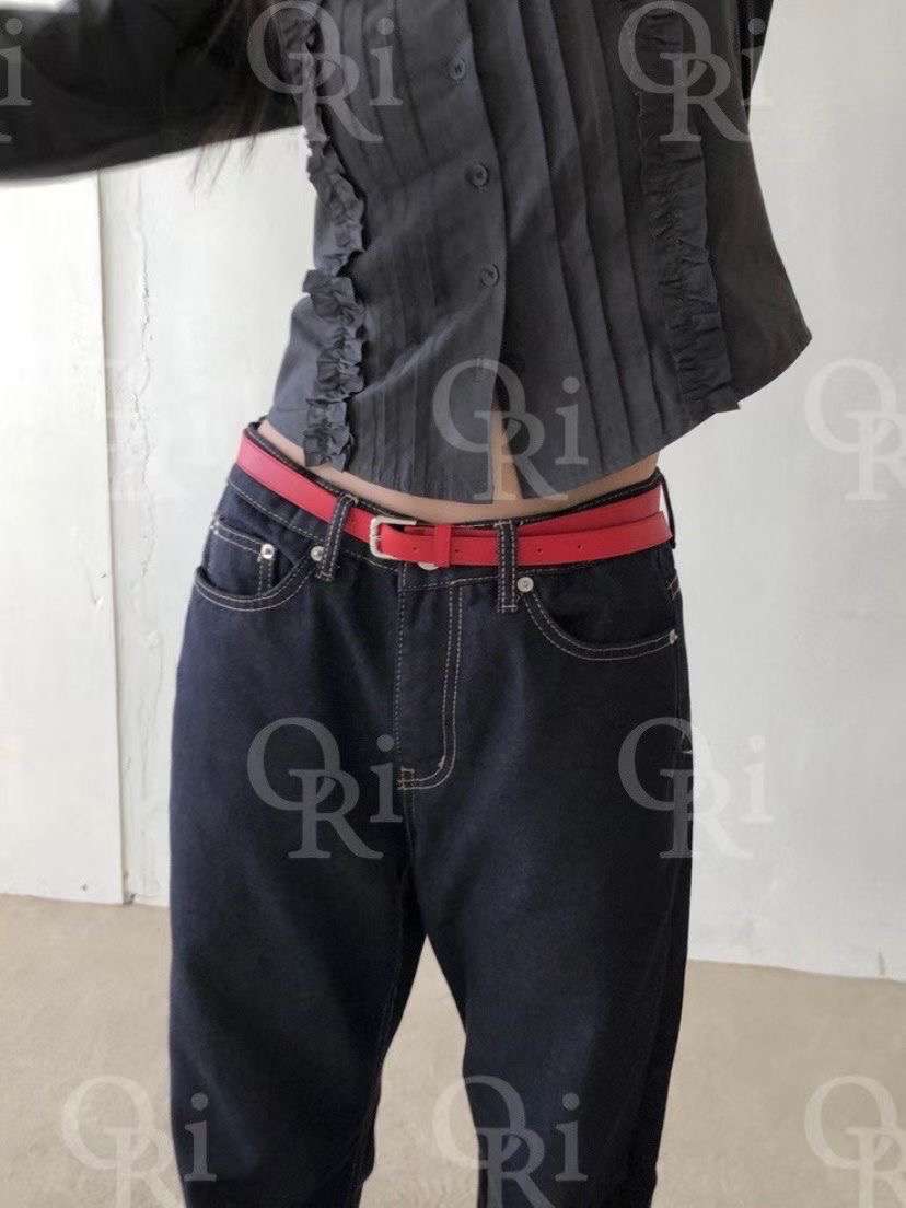 O-RI-오리-T東大門㊣實拍女士新款時尚推薦25秋冬熱賣腰帶O-RI腰帶