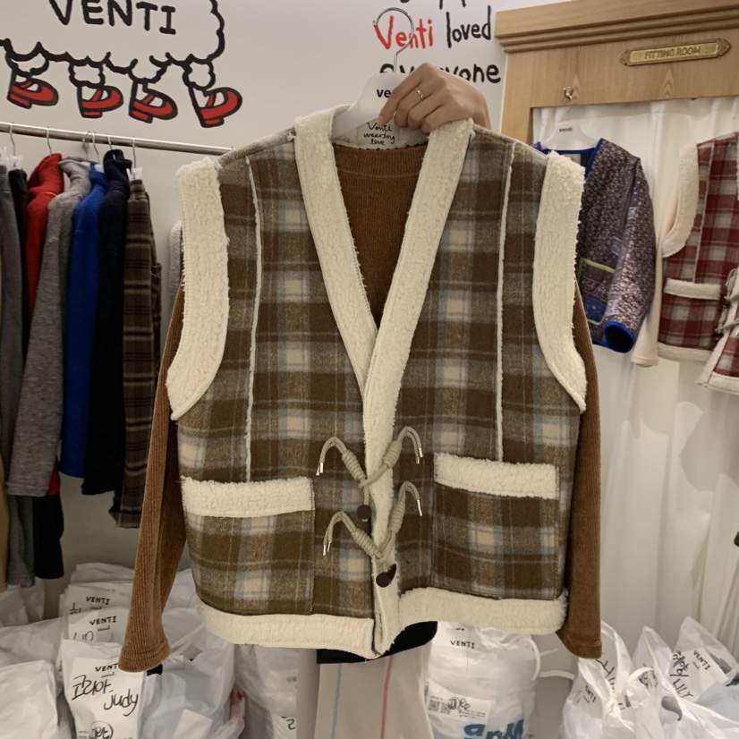 VENTI東大門㊣實拍女裝新品推薦真品人氣休閑職業馬甲不含內搭VENTI馬甲