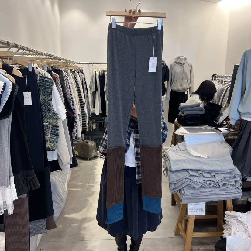 TAN&amp;COMO東大門㊣實拍女士新品人氣打底褲鯊魚褲不加絨保暖tan-COMO打底褲/鯊魚褲