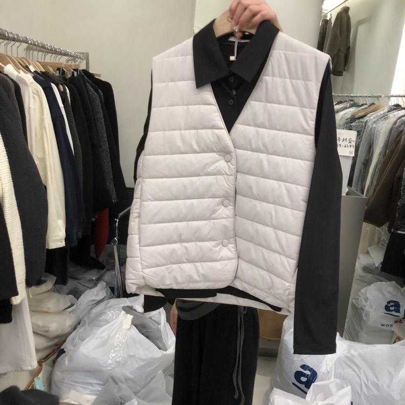 TAKE YOUE TIME東大門㊣實拍女裝新款時尚馬甲不含內搭棉質TAKE YOUE TIME馬甲