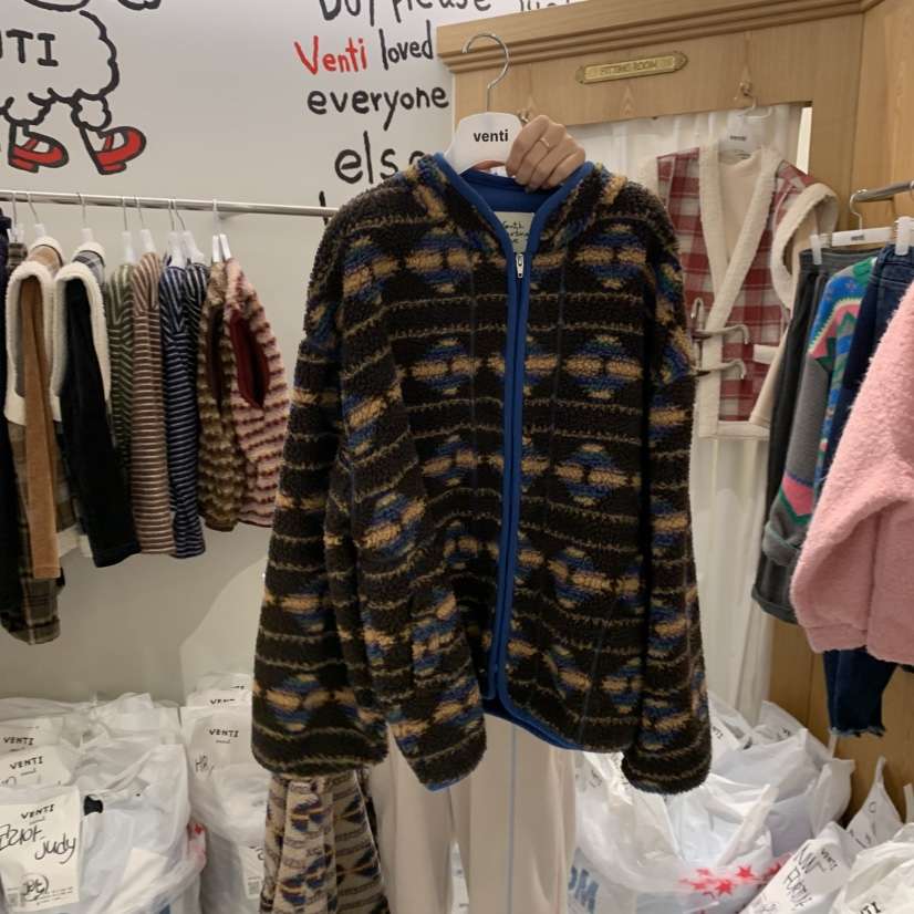 VENTI東大門㊣實拍女裝新品真品職業熱賣人氣時尚推薦夾克抓絨VENTI夾克