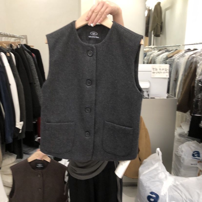 TAKE YOUE TIME東大門㊣直郵女士新款推薦人氣熱賣職業馬甲TAKE YOUE TIME馬甲