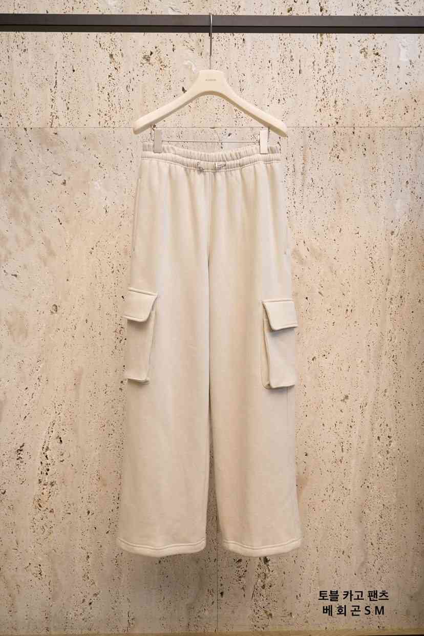 BLOSSOM韓國代購㊣女士新款25秋冬推薦人氣休閑褲工裝褲加絨BLOSSOM休閑褲