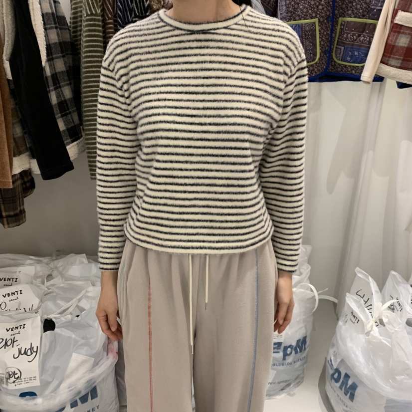 VENTI東大門㊣代購女裝新款時尚人氣職業25秋冬推薦長袖T恤VENTI長袖T恤