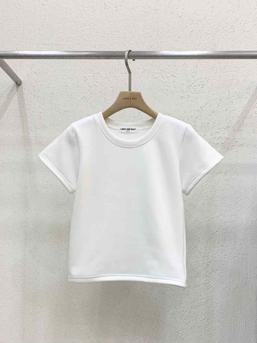 LIGHT AND SALT韓國代購㊣女裝新品人氣時尚25秋冬T恤貂皮LIGHT AND SALTT恤