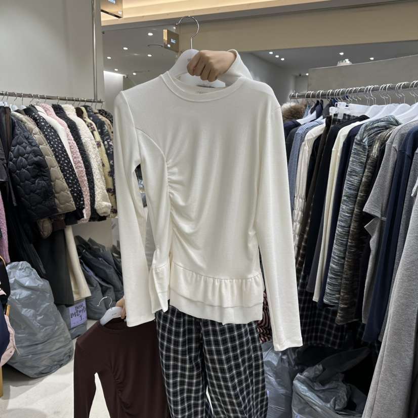 BENE東大門㊣直郵女士新品休閑時尚人氣熱賣職業25秋冬長袖T恤BENE長袖T恤