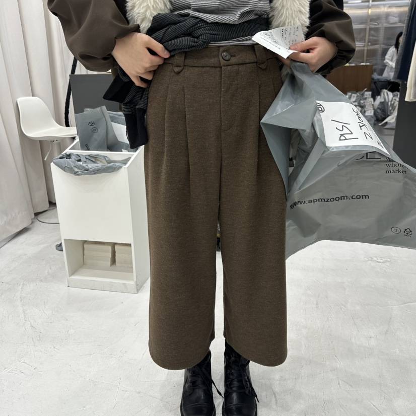 THE VALUE東大門㊣代購女士新品25秋冬人氣推薦時尚休閑褲THE VALUE休閑褲