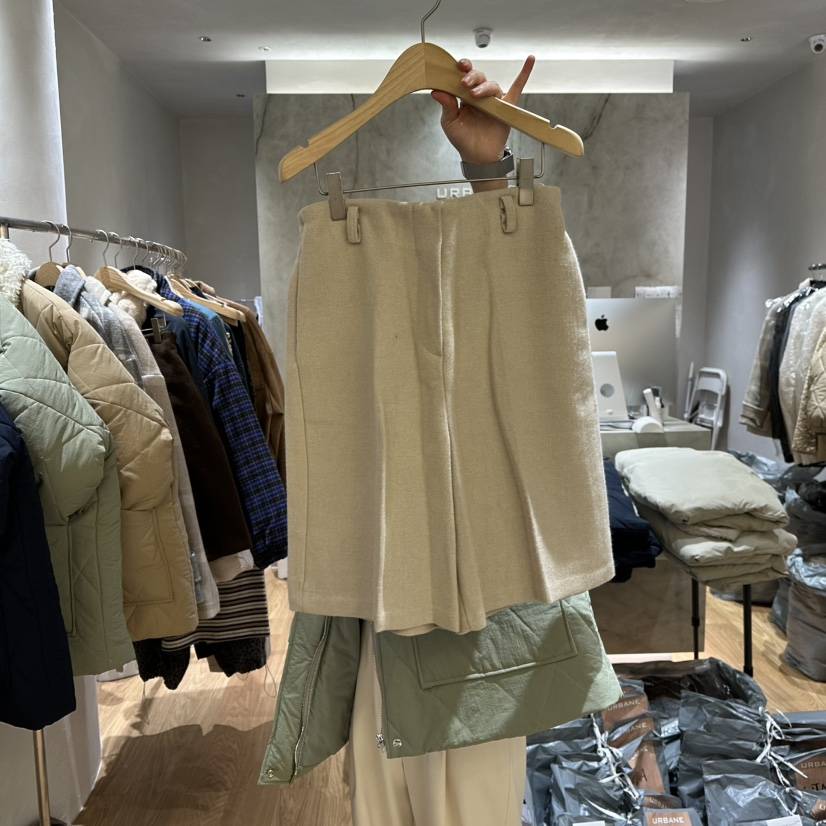 URBANE-P東大門㊣代購女士新款時尚休閑人氣職業25秋冬短褲URBANE-P短褲