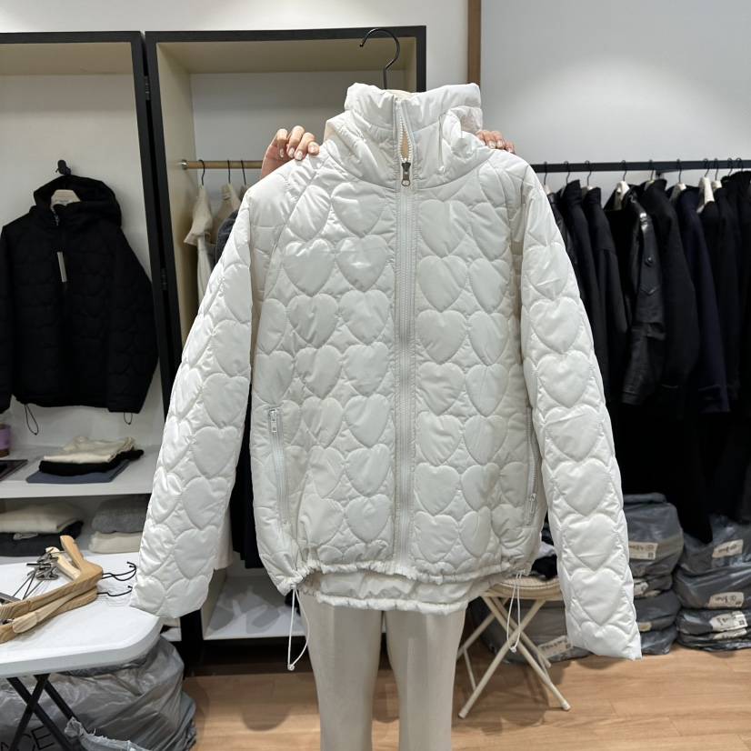 MUYBIEN東大門㊣實拍女士新品職業熱賣時尚短款棉服里外穿填充MUYBIEN短款棉服